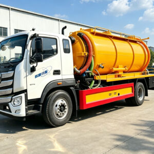 FOTON 15000 Liter High Pressure Jetting  Combination Sewer Cleaning Truck