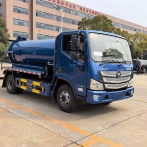 Foton 4CBM Vacuum Sewage Suction Truck