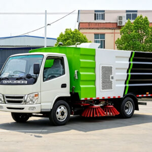 Foton 4CBM Low Noise Quiet Road Sweeper Truck