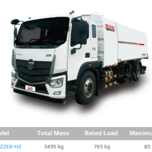 BJ5032ZZZE6-H2 Rear Loader Garbage Truck