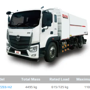 BJ5042ZZZE6-H2 Rear Loader Garbage Truck