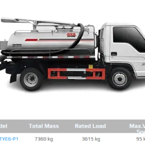 BJ5072XTYE6-P1 Barreled Garbage Truck