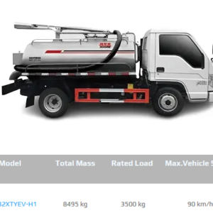BJ5082XTYEV-H1 Barreled Garbage Truck