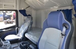 High roof sleeper cab