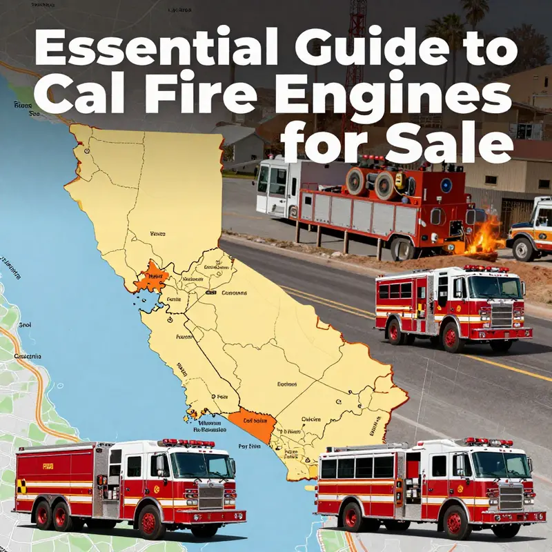 Essential Guide to Cal Fire Engines for Sale - CRRC Vehicles