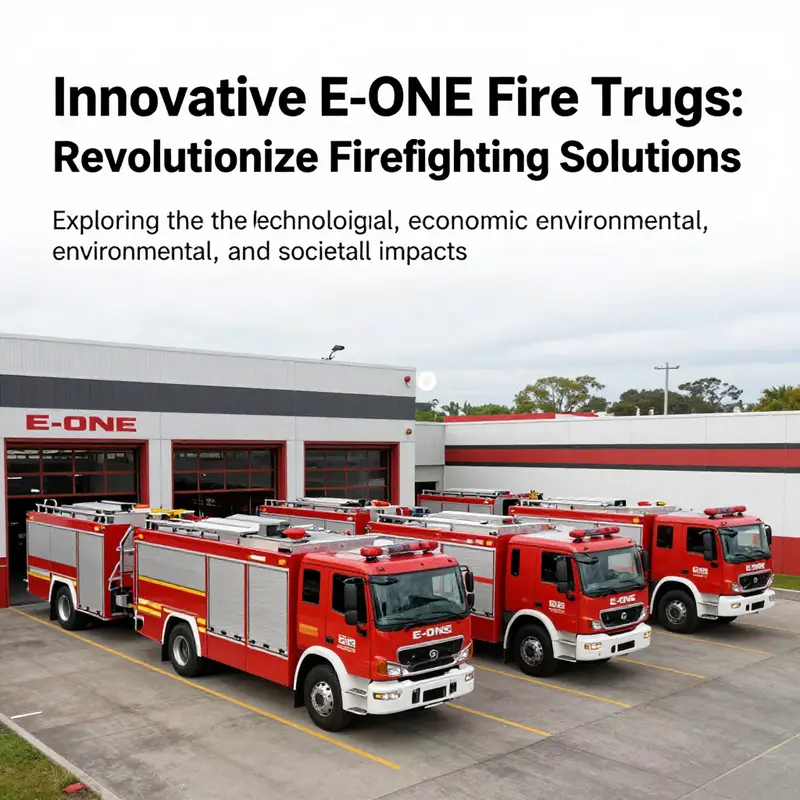 Innovative E-ONE Fire Trucks: Revolutionizing Firefighting Solutions ...