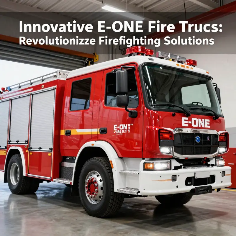 Innovative E-ONE Fire Trucks: Revolutionizing Firefighting Solutions ...
