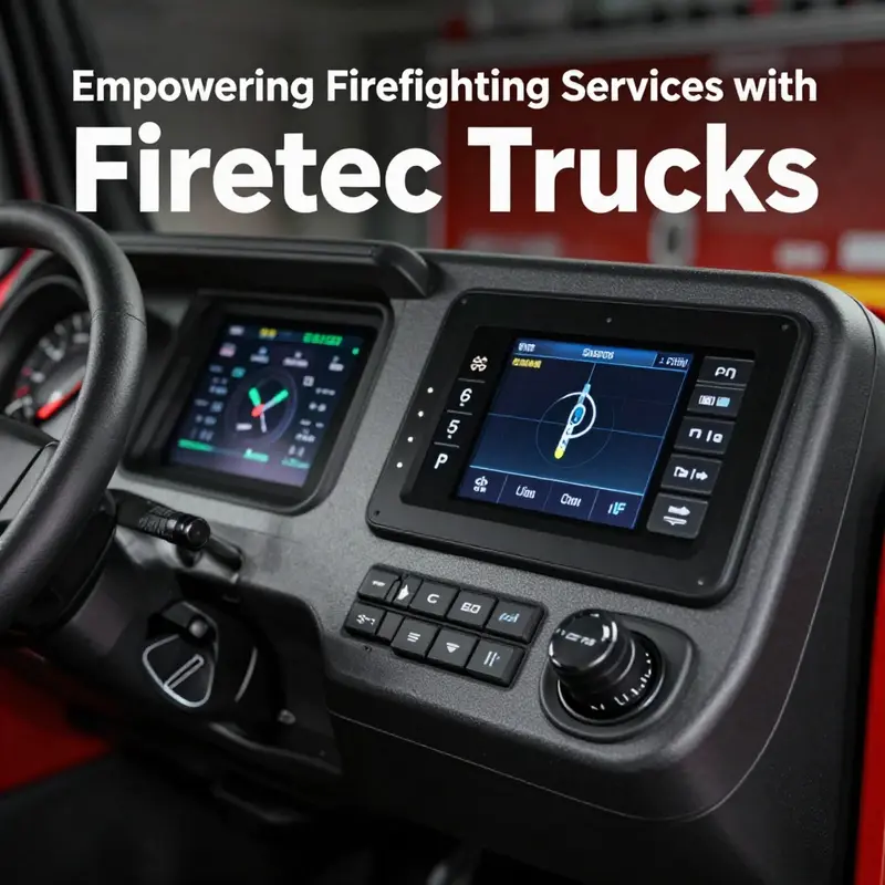 Fire Tecc Empowering Firefighting Services with Firetec Trucks - CRRC Vehicles