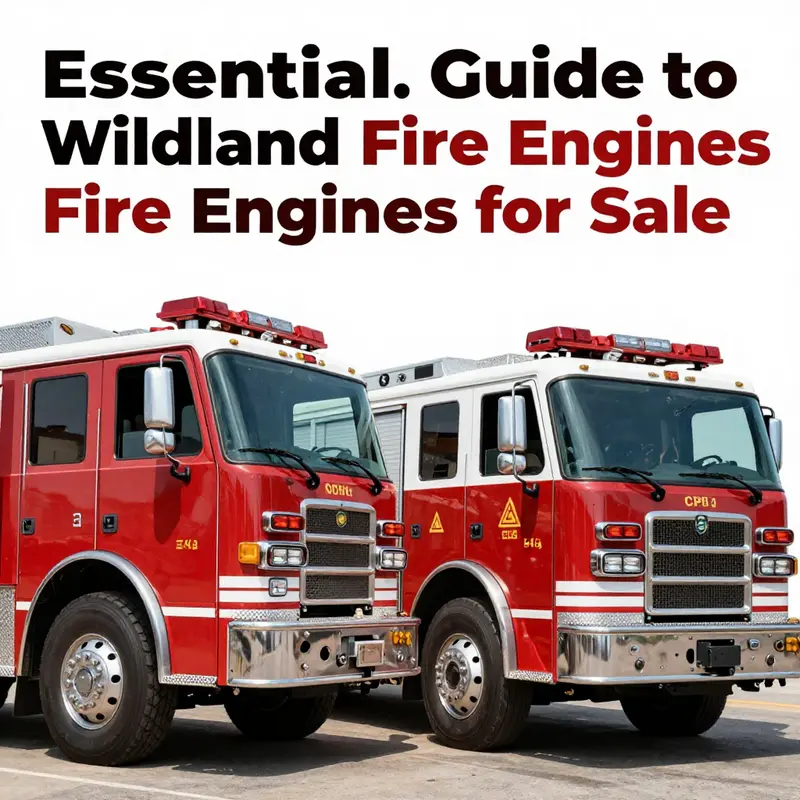 200 Fire Engine Essential Guide to Wildland Fire Engines for Sale - CRRC Vehicles
