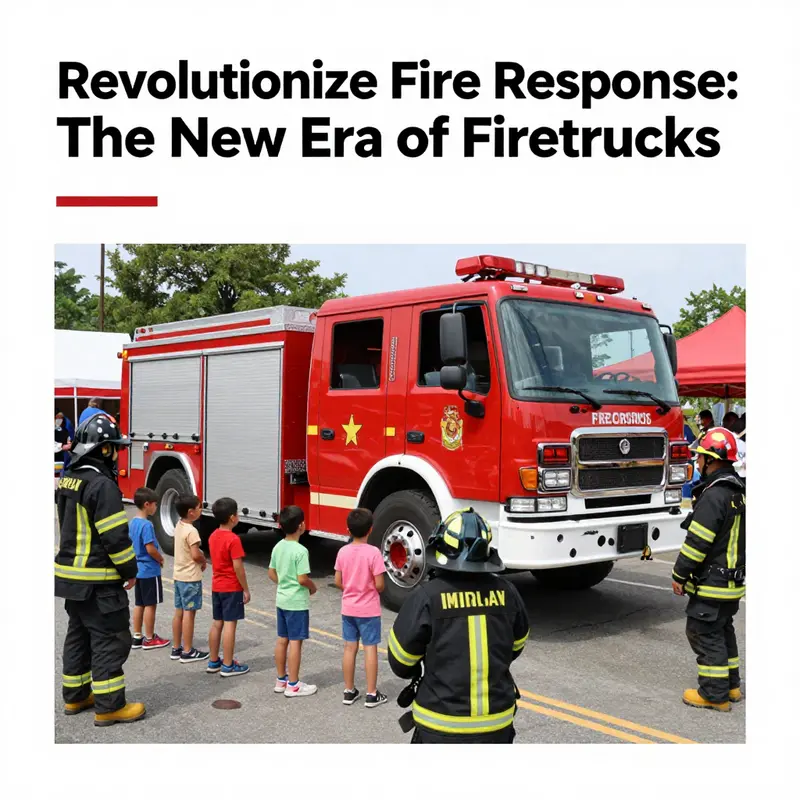 Revolutionizing Fire Response: The New Era of Firetrucks - CRRC Vehicles