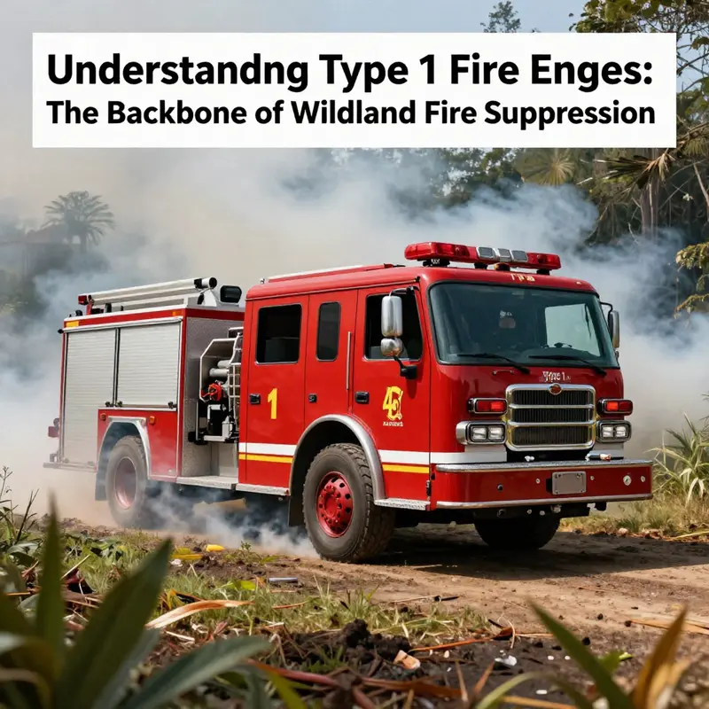 Understanding Type 1 Fire Engines: The Backbone of Wildland Fire ...