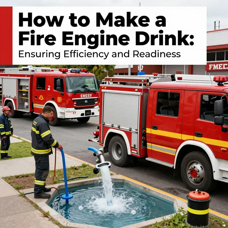 How to Make a Fire Engine Drink: Ensuring Efficiency and Readiness ...