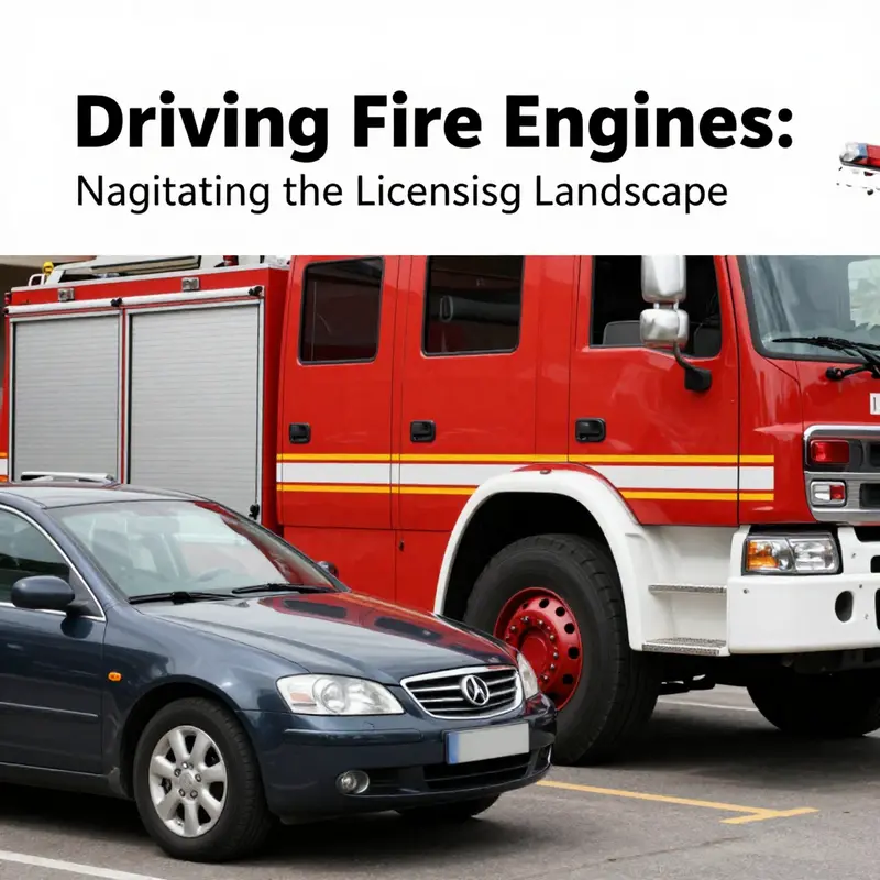 Driving Fire Engines: Navigating the Licensing Landscape - CRRC Vehicles