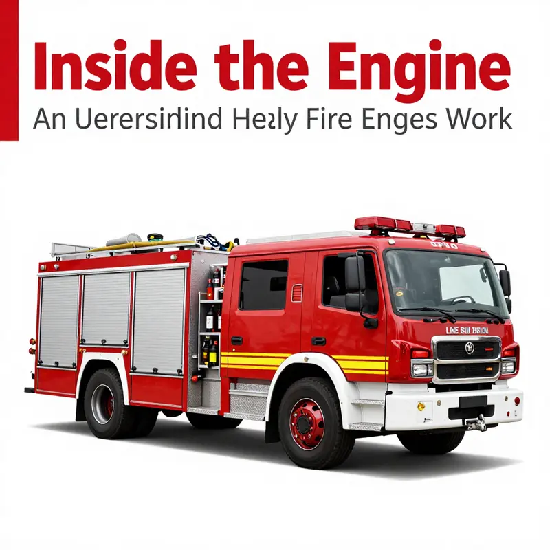 Fire Engine Abstract Inside the Engine: Understanding How Fire Engines Work - CRRC Vehicles