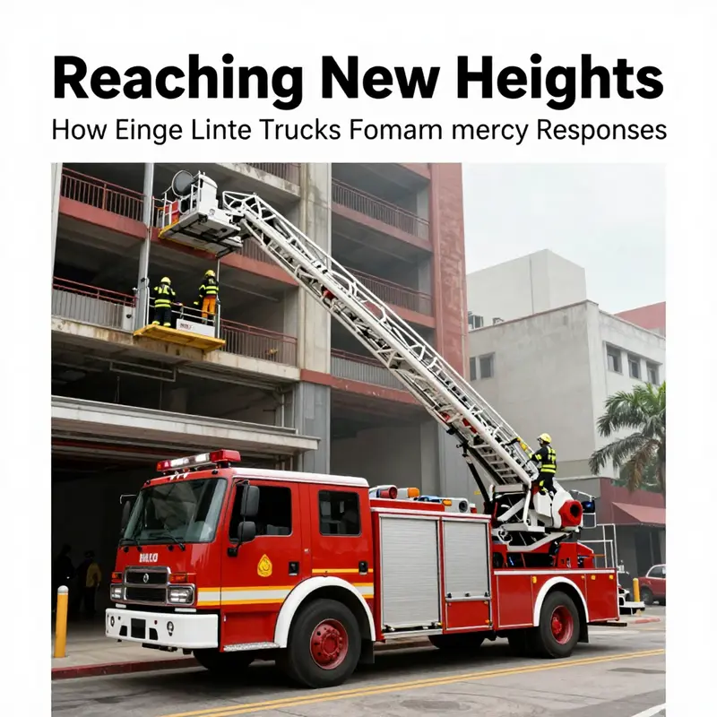 Reaching New Heights: How Fire Engine Ladder Trucks Facilitate ...