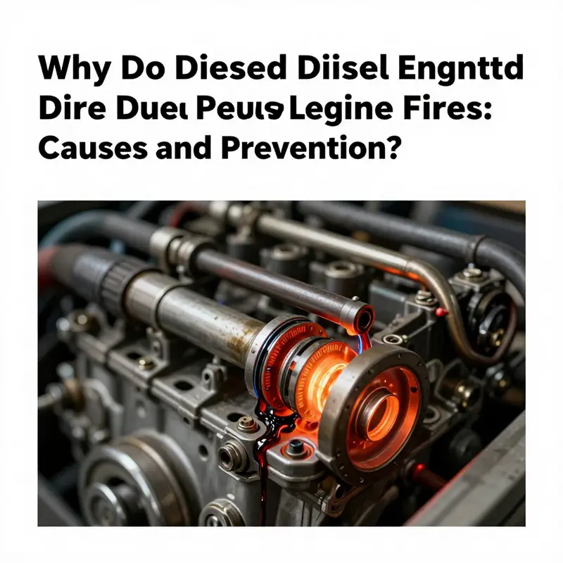 Fire In Engine Understanding Diesel Engine Fires: Causes and Prevention - CRRC Vehicles