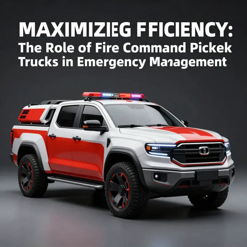 Maximizing Efficiency: The Role of Fire Command Pickup Trucks in ...