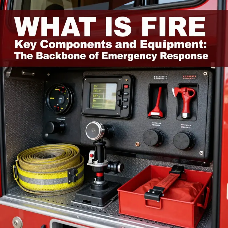 Fire Engine Labeled Components Fire Engines: The Backbone of Emergency Response - CRRC Vehicles