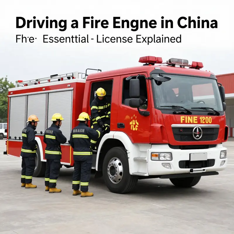 Driving a Fire Engine in China: The Essential Licenses Explained - CRRC ...