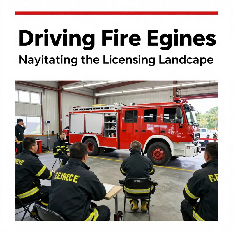 Driving Fire Engines: Navigating the Licensing Landscape - CRRC Vehicles
