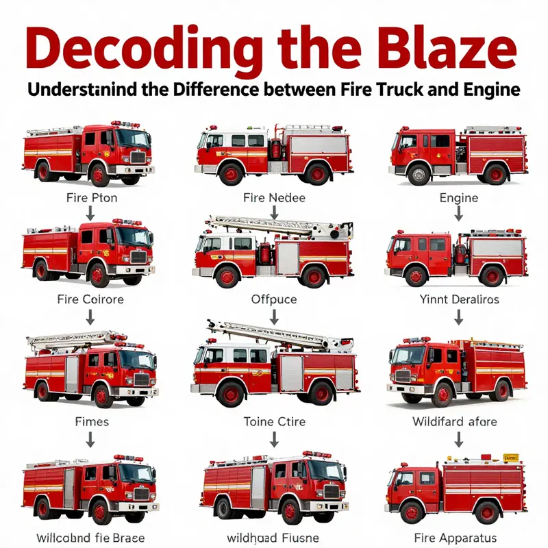 Decoding the Blaze: Understanding the Difference Between Fire Truck and ...