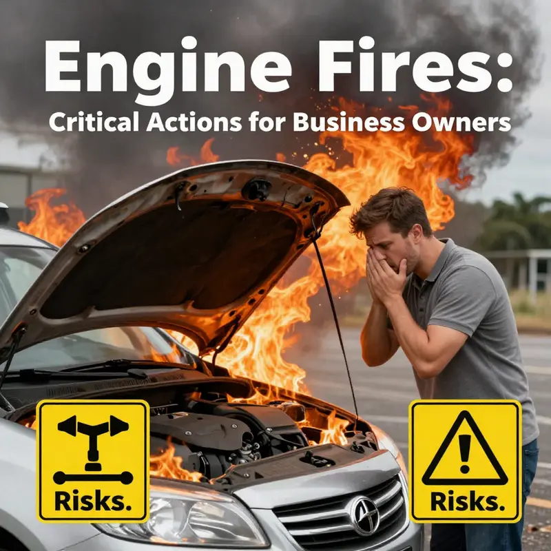 Fire In Engine Engine Fires: Critical Actions for Business Owners - CRRC Vehicles