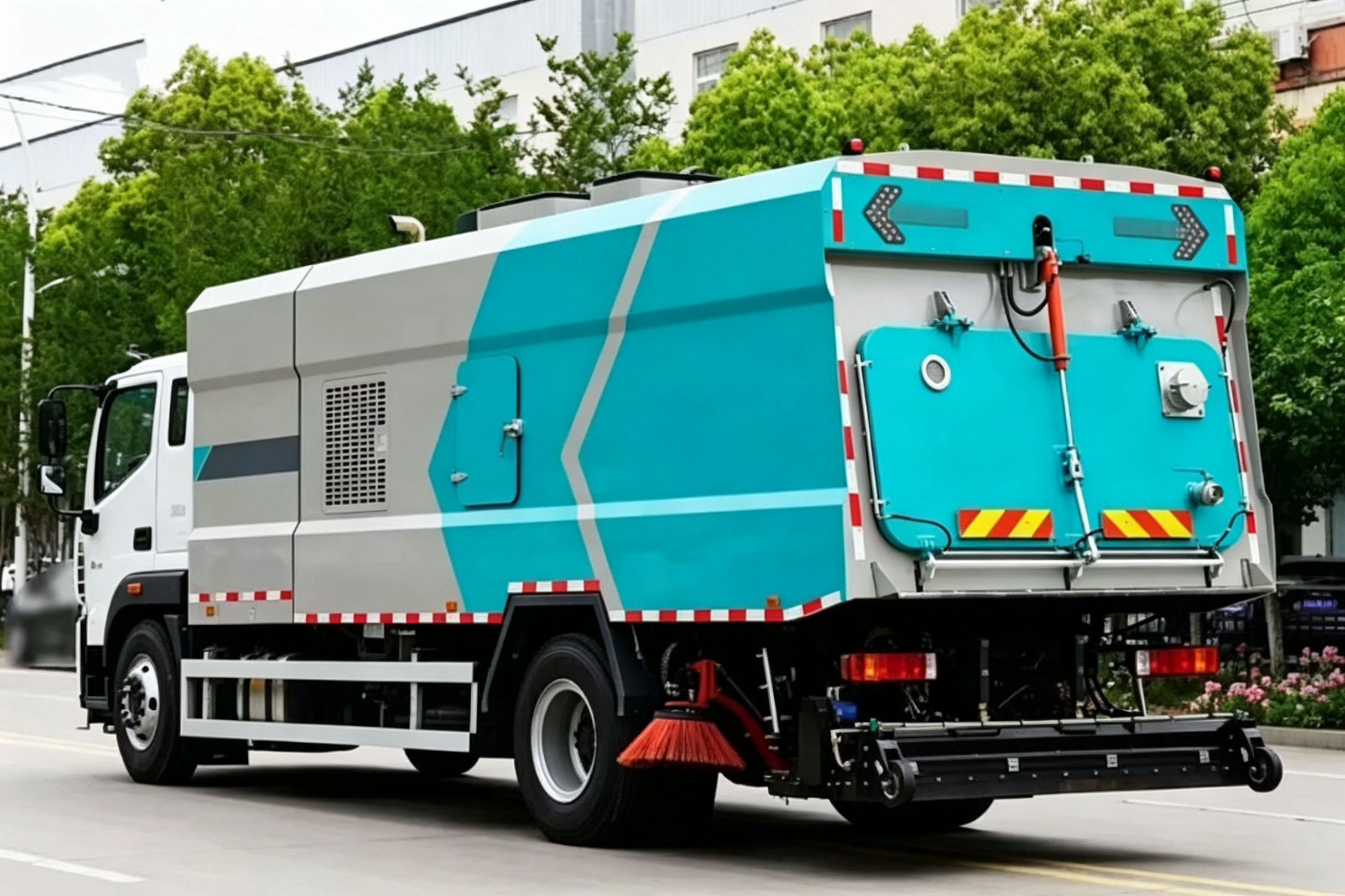 Foton 6 CBM Washing Sweeping Truck - Image 2