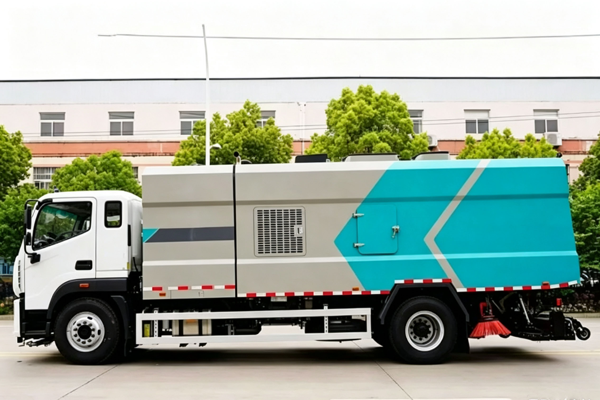Foton 6 CBM Washing Sweeping Truck - Image 3