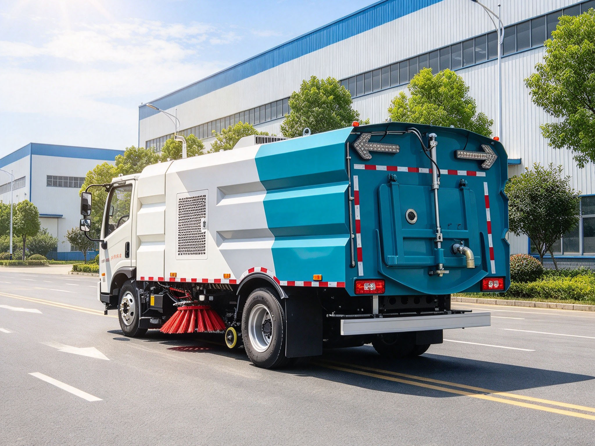 Foton 8CBM Street Sweeper - Image 3